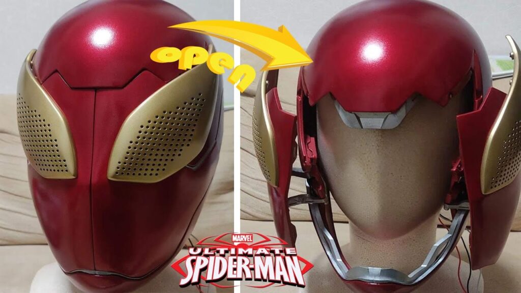 3Dプリンターでアイアンスパイダーマンのマスク作ってみた - ネタもり
